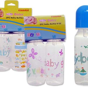 FamilyMaid 8 oz. Infant Baby Bottle 2-Piece Set (Units per case: 24)